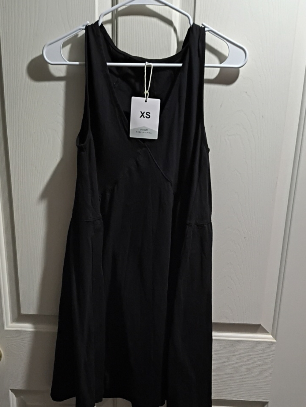 Women's Black Sleeveless Mini Dress - XS